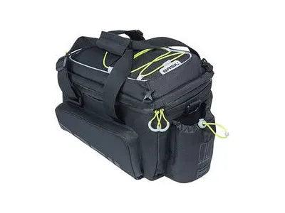 Basil Miles XL Pro Trunk Bag - 9-36L MIK Mount Black/Lime - Basalt Bike and Ski