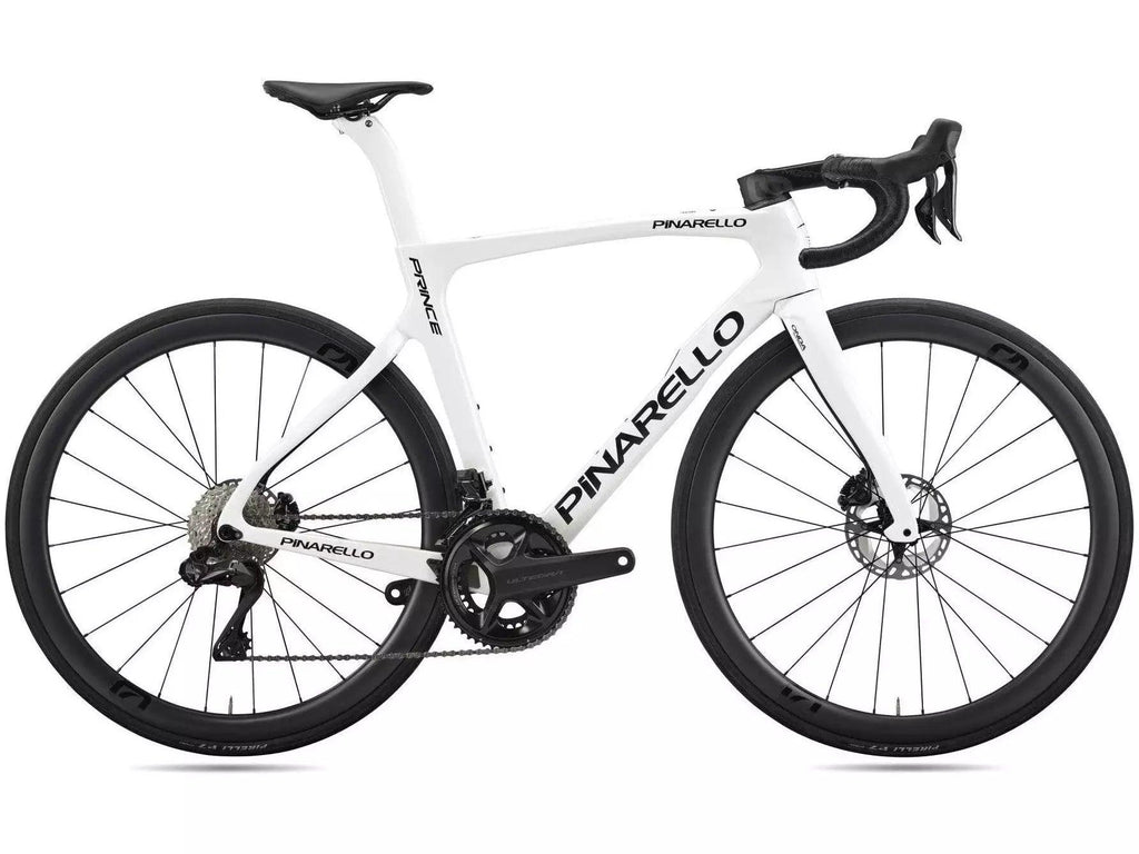 Pinarello 22 Prince Disc Ultegra Di2 Carbon Wheels White (A214) 54.5 - Basalt Bike and Ski